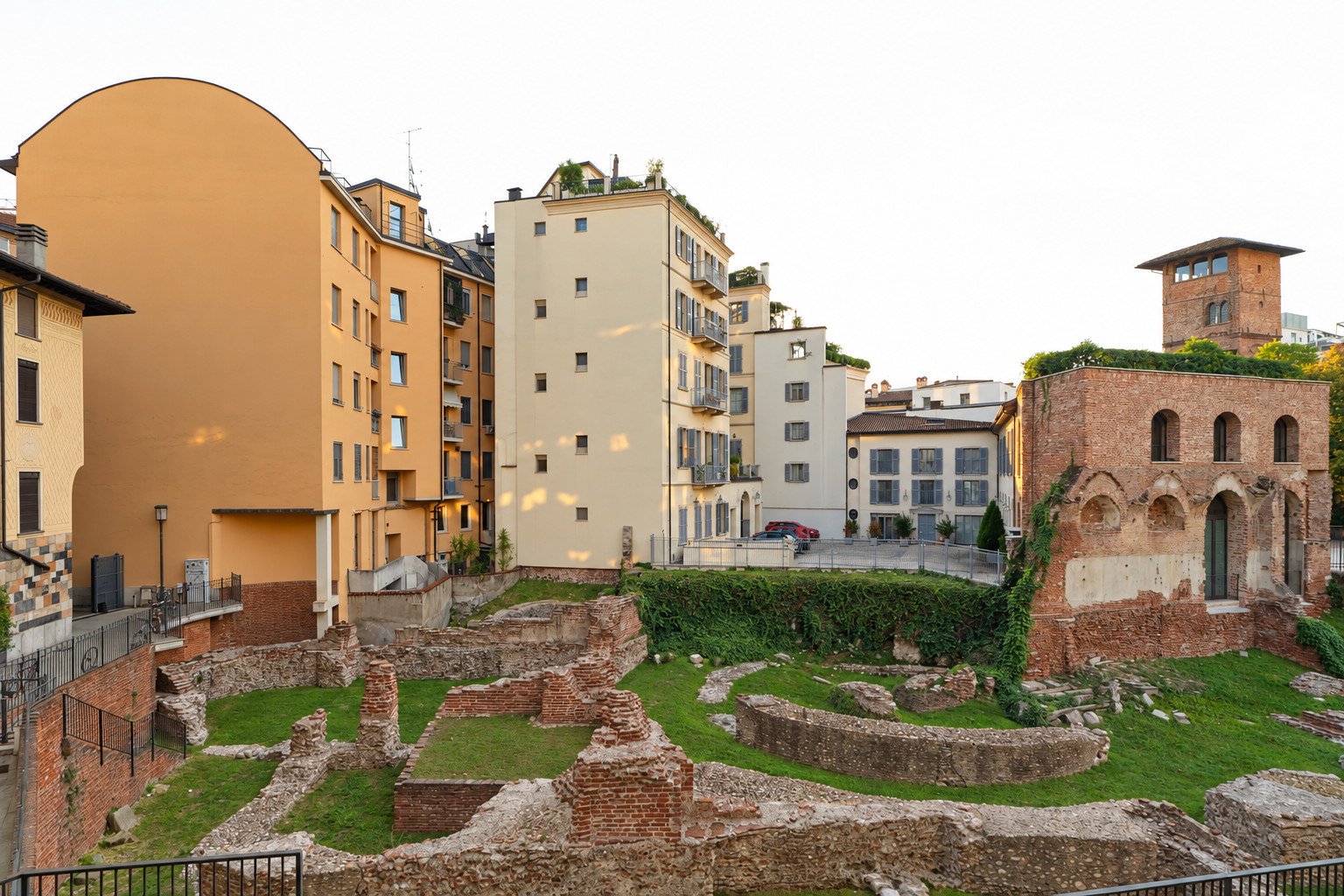 Le rovine romane di Via Brisa e la Torre dei Gorani