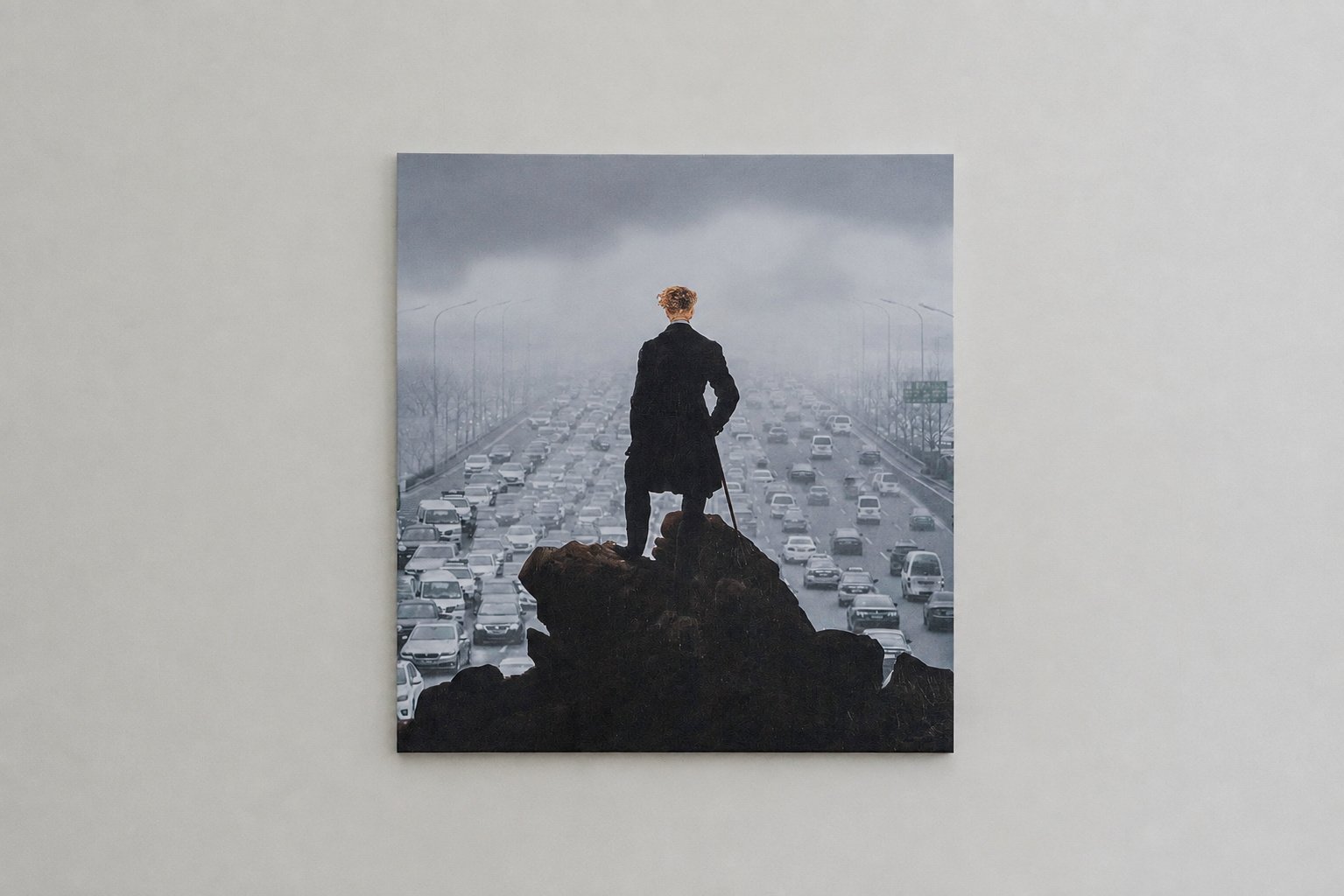 Antonio Torretti — Il Viandante sulla Tangenziale, 2018